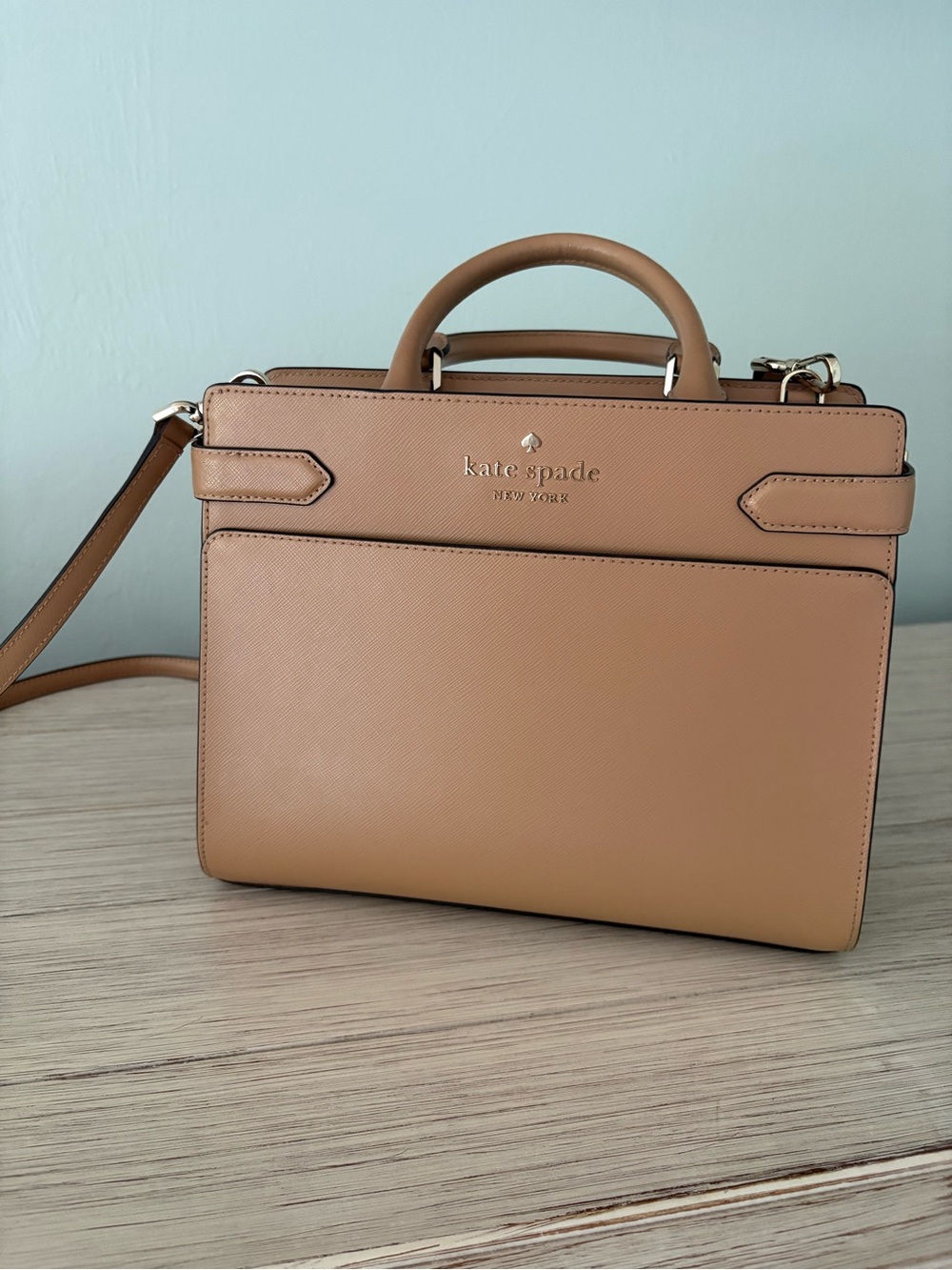 Kate Spade Staci medium leather satchel
